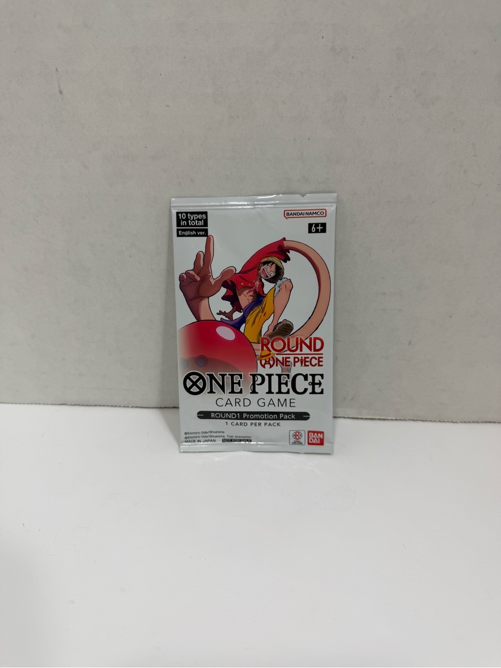 One Piece Card Game Round1 Promotion Pack - White/Red
